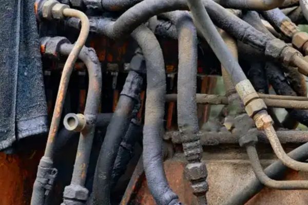 Hydraulic Hose Tangles