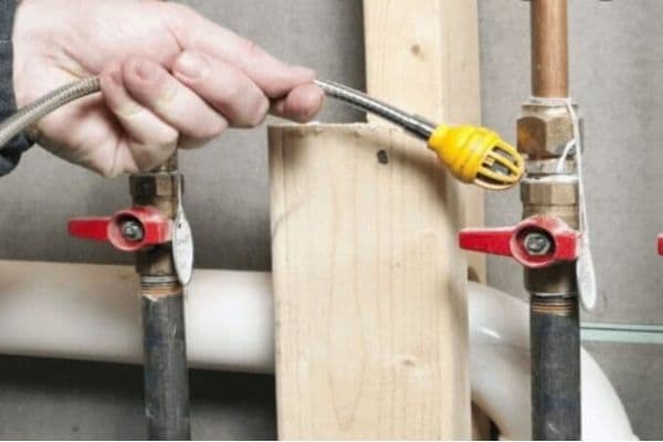 Install Ball Valve test