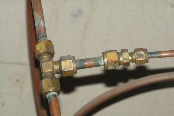 Compression Fitting rust failure