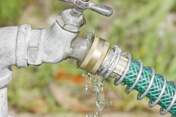 Garden Hose Fittings Leak