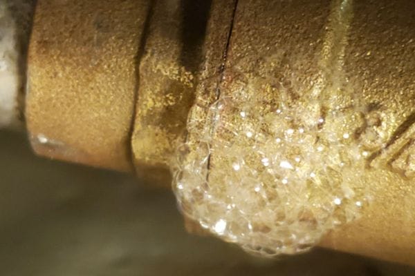 Test a Dripping Ball Valve