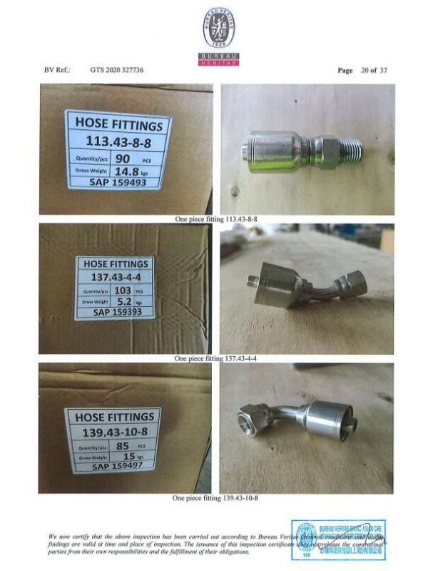 BV certification China Topa BV certification China Topa