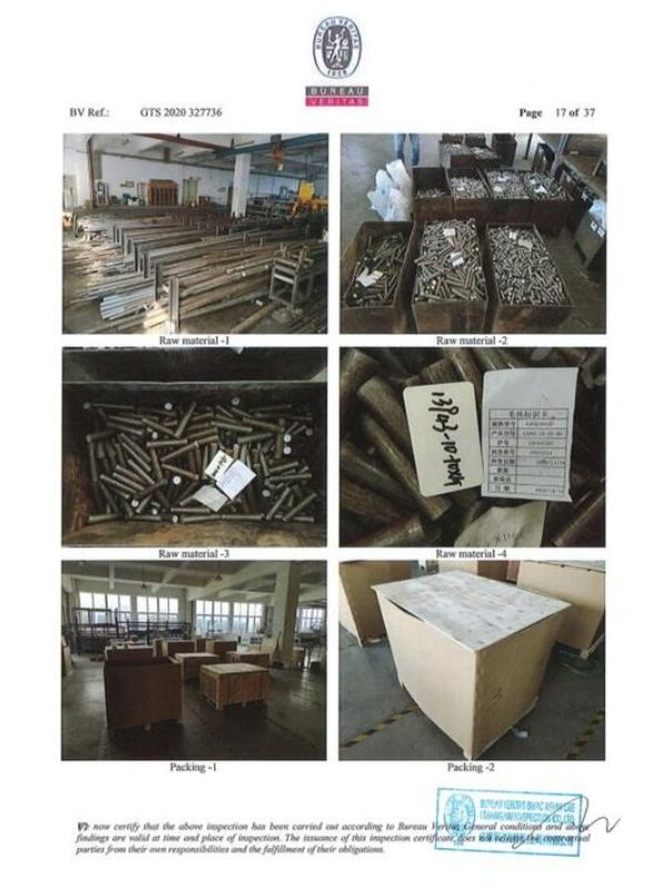 BV certification Topa BV certification Topa