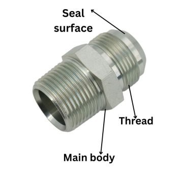 Components of an adapter Topa