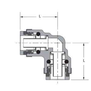 Elbow Composite Push Connect Fitting Topa