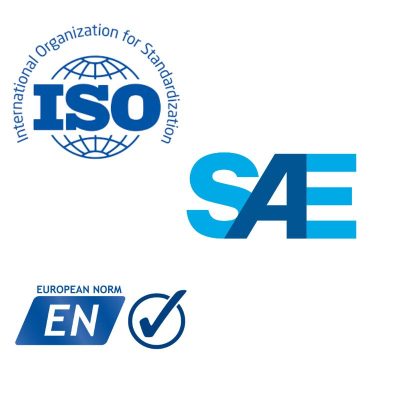 ISO and SAE and EN