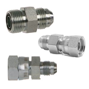 JIC to ORFS hydraulic fitting