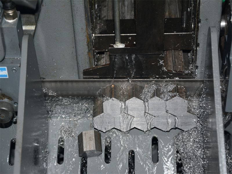 Metirc hydraulic fitting factory process