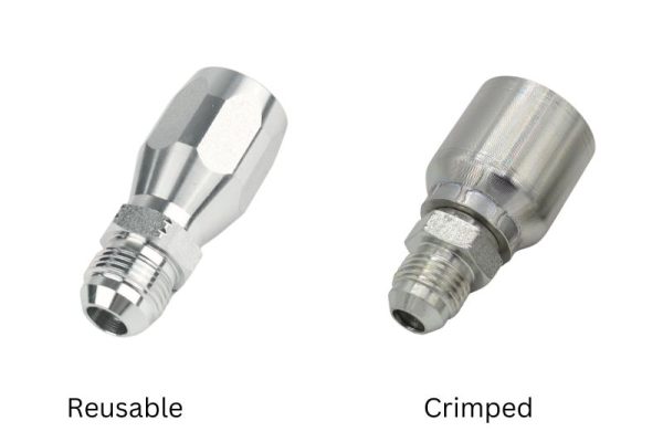 Reusable vs Crimp Fitting Topa