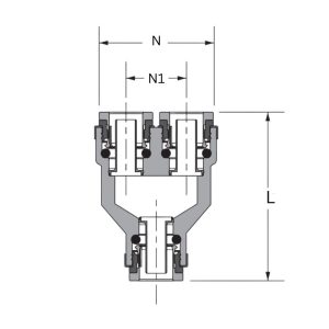 Y shape Composite PTC Connectors Manufacturer - Topa