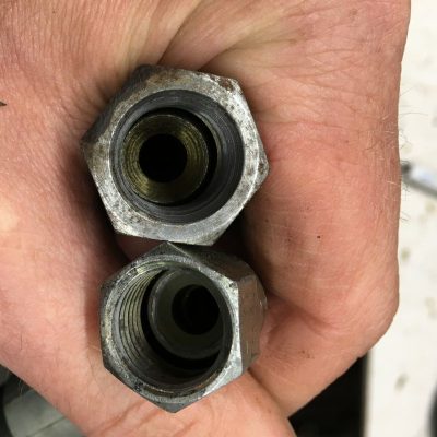 broken fitting broken fitting