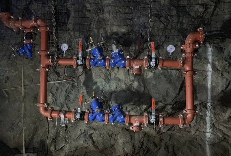 mining pipe system Topa